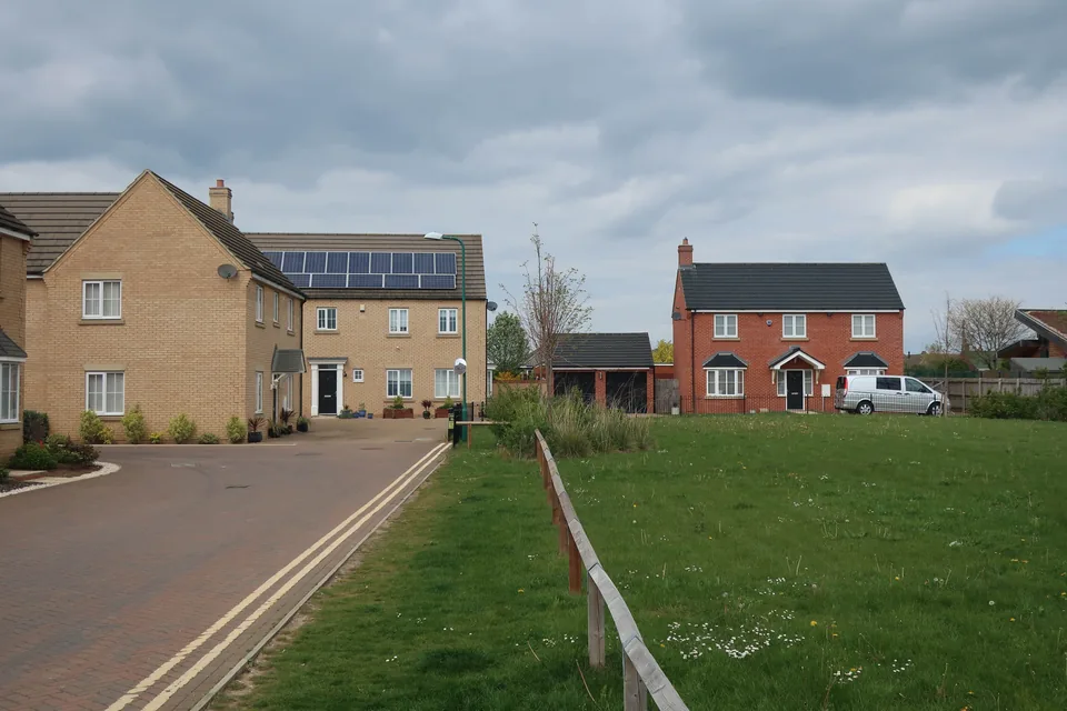 Juno Way in Stanground South, Peterborough