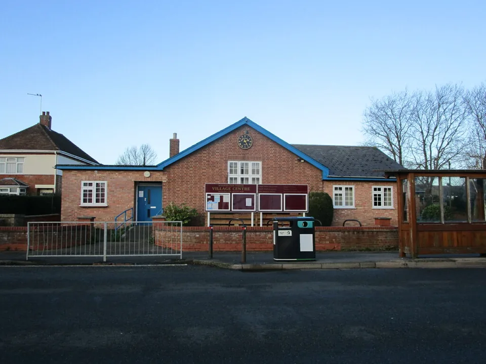 Village centre in Werrington, Peterborough