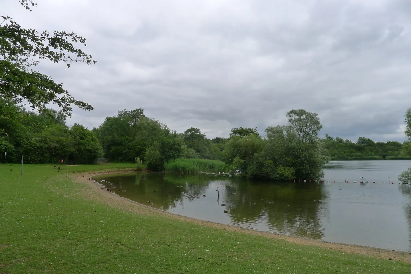 Landscape at Crown Lakes Country Park, Peterborough
